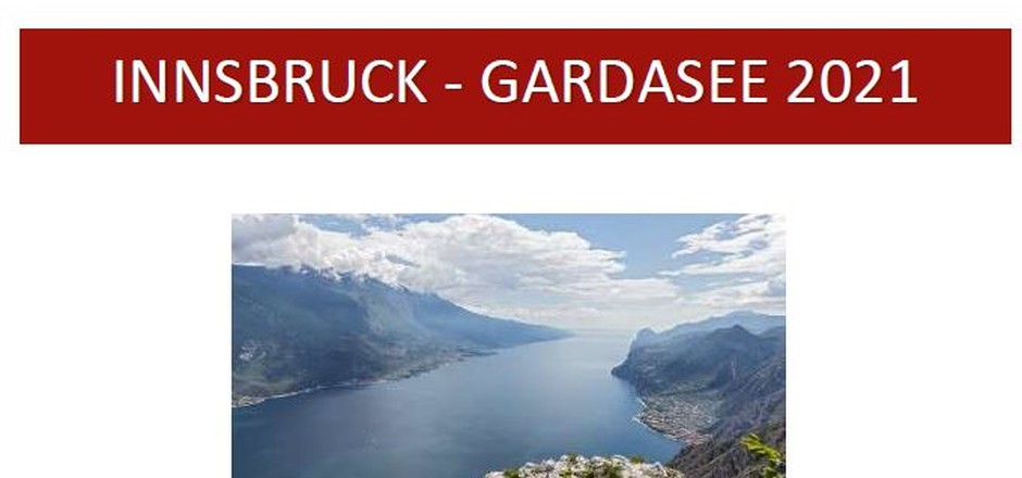 Radreise Innsbruck - Gardasee